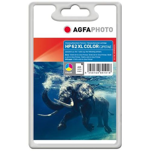 AgfaPhoto Ink Color HP No. 62 XL Pages 415, 11.5ml Standard