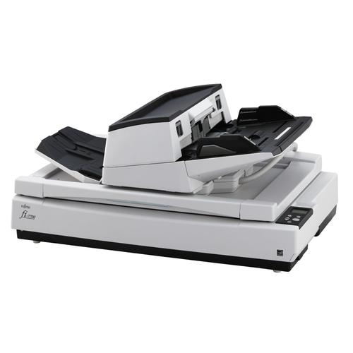 Ricoh fi 7700S - Scanner de documents - CCD Double - ARCH B - 600 dpi x 600  dpi - jusqu'à 75 ppm (mono) / jusqu'à 75 ppm (couleur) - Chargeur  automatique de documents (300 feuilles) - USB 3.1 Gen