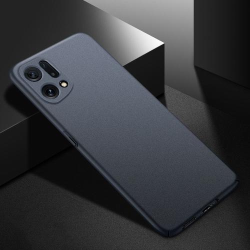 Coque Arrière Rigide En Grès Étui Mat Ultra Fin Pour Oppo Reno 4 5 6 7 8 Pro + Find X5 Pro X3 X2 Realme Gt Neo3 A93s A55