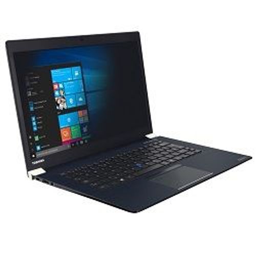 Toshiba - Filtre de confidentialité pour ordinateur portable - à double sens - adhésif - latéral - noir - pour Dynabook Toshiba Portégé A30, Z30; Portégé Z30