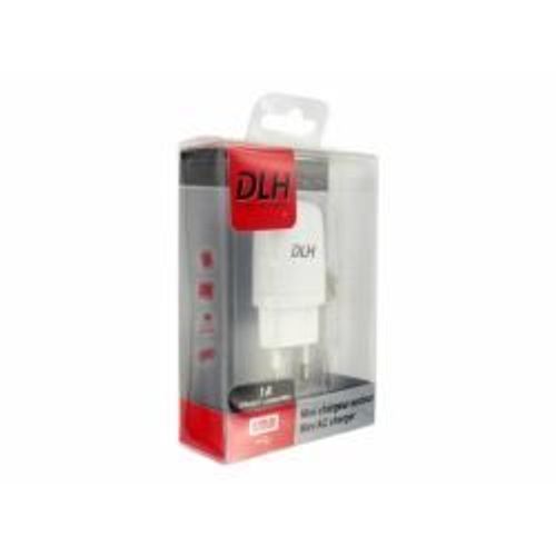 Dlh Dy-Au1872 - Adaptateur Secteur - 5 Watt - 1 A (Usb (Alimentation Uniquement)) - Blanc
