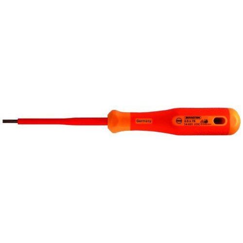 VDE Tournevis plat Bernstein Largeur de la lame: 2.5 mm