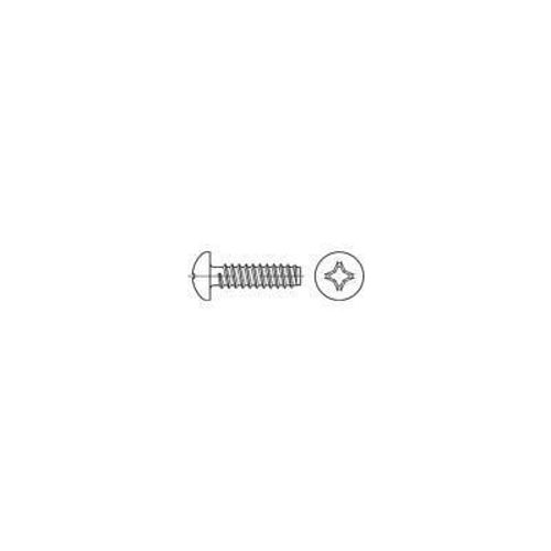 Vis à tôle à têtes cylindriques bombées 2.9 mm 6.5 mm cruciforme Philips