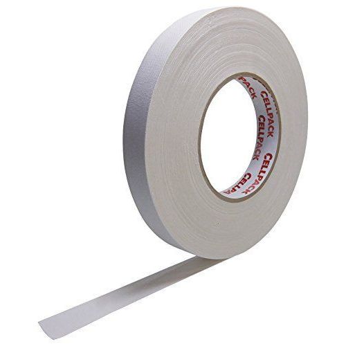 Ruban adhésif tissé CellPack 146036 blanc (L x l) 50 m x 15 mm caoutchouc 1 rouleau(x)