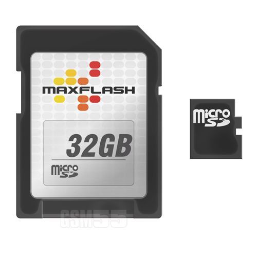 Carte Micro Sd 32go Class 4 + Adaptateur Sd - Carte Mémoire Maxflash