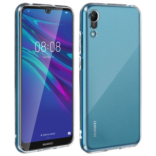 Coque Huawei Y6 2019 / Y6s Silicone Gel + Film Ecran Verre Trempé Transparent