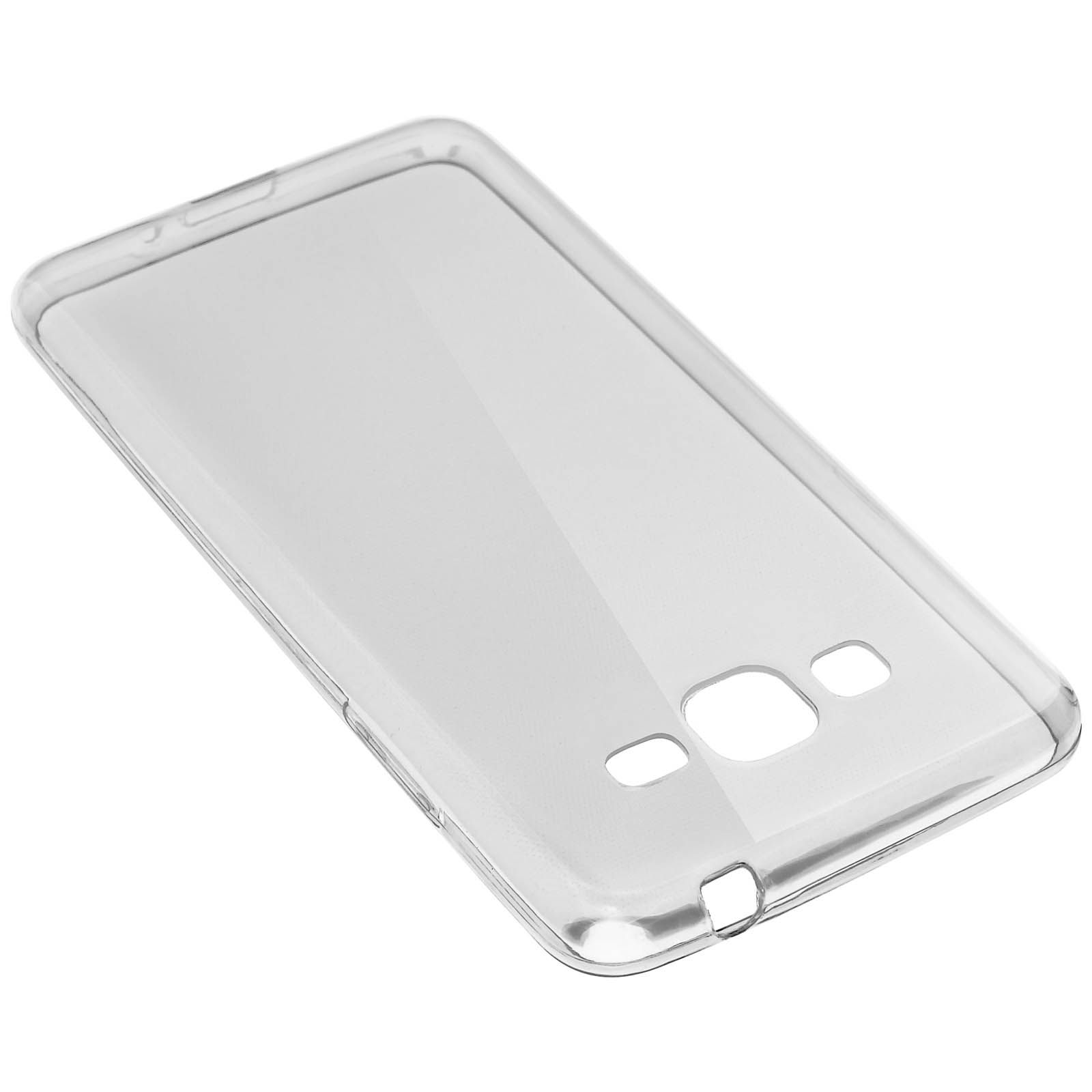 Coque Arrière + Film Verre Trempé Transparent Samsung Galaxy Grand Prime