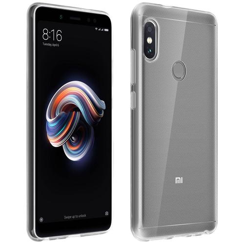 Coque Arrière + Film Verre Trempé Écran Xiaomi Redmi Note 5 Transparent