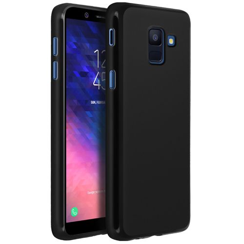Coque Samsung Galaxy J6 Coque Silicone Gel Protection Dos Antitraces - Noir