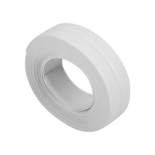 Rouleau de Joints Adhésifs Cuisine et Salle de Bain Épaisseur 2.2cm Longueur 3.2m Blanc