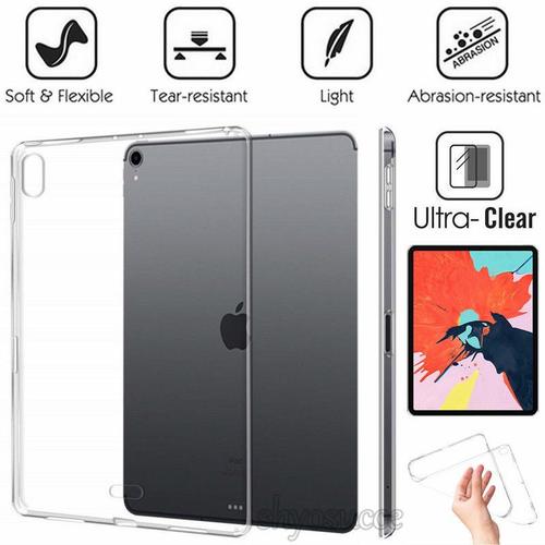 Coque Arrière En Silicone Tpu Souple Pour Apple New Ipad Pro 11 ""12.9"" 2018 Étui Mince En Cristal Transparent