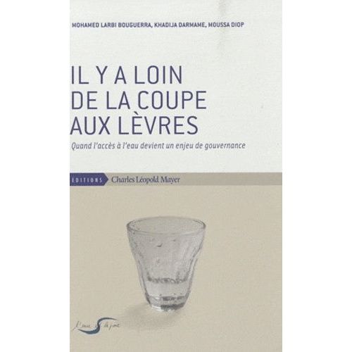 Il Y A Loin De La Coupe Aux Lèvres - Quand L'accès À L'eau Devient Un Enjeu De Gouvernance