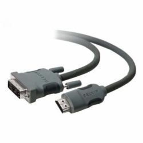 Belkin DVI / HDMI Câble de raccordement [1x DVI mâle 18+1 pôles - 1x HDMI mâle] 1.8 m noir