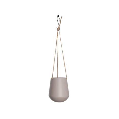 Cache-Pot Design Suspendu Médium Skittlie - H. 66 Cm - Rose Poudré