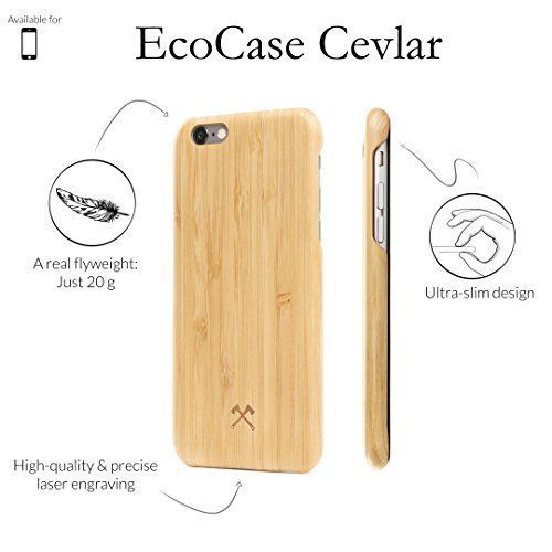 Woodcessories Ecocase 11,9 Cm (4.7"") Housse Bambou; Woodcessories Ecocase, Housse, Apple, Iphone 7 / 8, 11,9 Cm (4.7""), Bambou