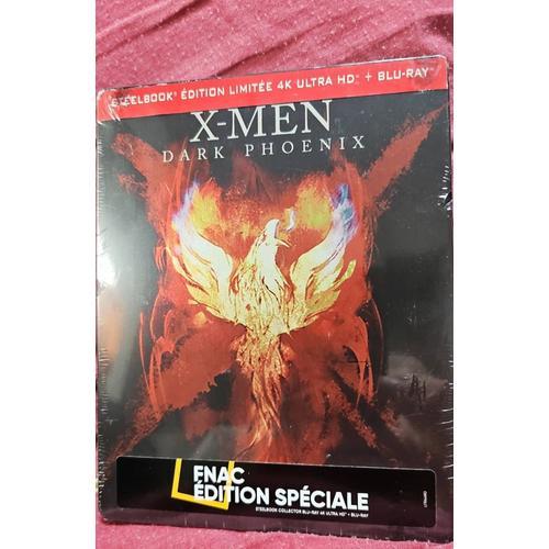 X-Men Dark Phoenix 4k Ultra-Hd Limited Edition Steelbook Hdr 10 Import Includes Region Free 2d Blu Ray Blu-Ray
