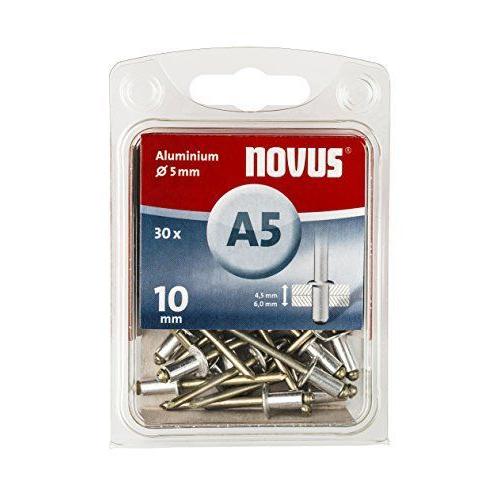 Rivet aveugle N/A Novus 045-0027 (Ø x L) 5 mm x 10 mm 30 pc(s)