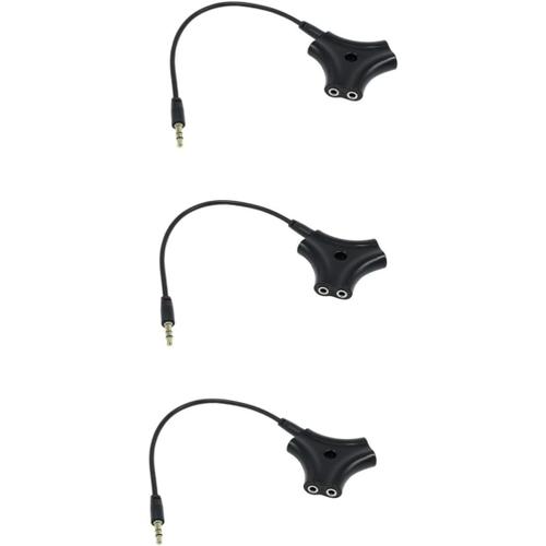 3 Pièces 1 5 repartiteur Audio Diviseur Audio Adaptateur Casque à Adaptateur Audio mm Adaptateur séparateur d'écouteurs Répartiteur 5 Ports 3,5 mm Un pour Cinq Distributeur