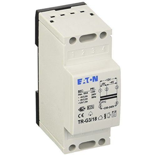 Transformateur de sonnette Eaton 272483 4 V/AC, 8 V/AC, 12 V/AC 2 A