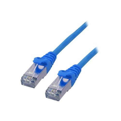 MCL Samar - Câble réseau - RJ-45 (M) pour RJ-45 (M) - 2 m - blindé - CAT 6 - bleu