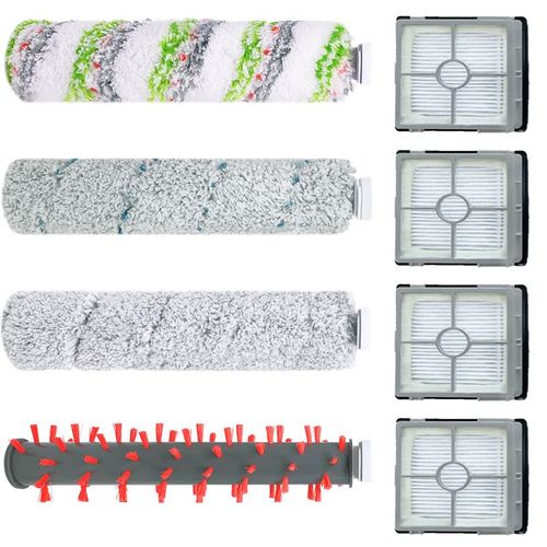 Brosse ? Rouleau Filtre Hepa Pour Bissell X7 3350F 2832, Nettoyeur Multi-Surfaces Sans Fil Pet Pro, Mod¿¿le No 3011 3055, Pi¿¿ces De Rechange 9109-May5149