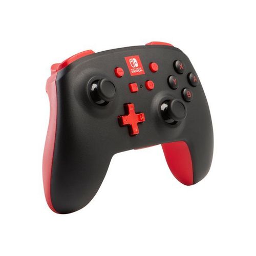 Manette Powera Enhanced Wireless Controller Sans Fil Rouge Bensussen Deutsch & Associates Pour Nintendo Switch