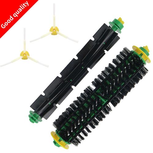 Brosse De Batteur Flexible, Brosse Lat¿¿rale Pour Irobot Roomba, 4 Pi¿¿ces/Lot, 500 527 528 530 532 535 540 555 560 562 570 572 580 581 590 9109-May8258