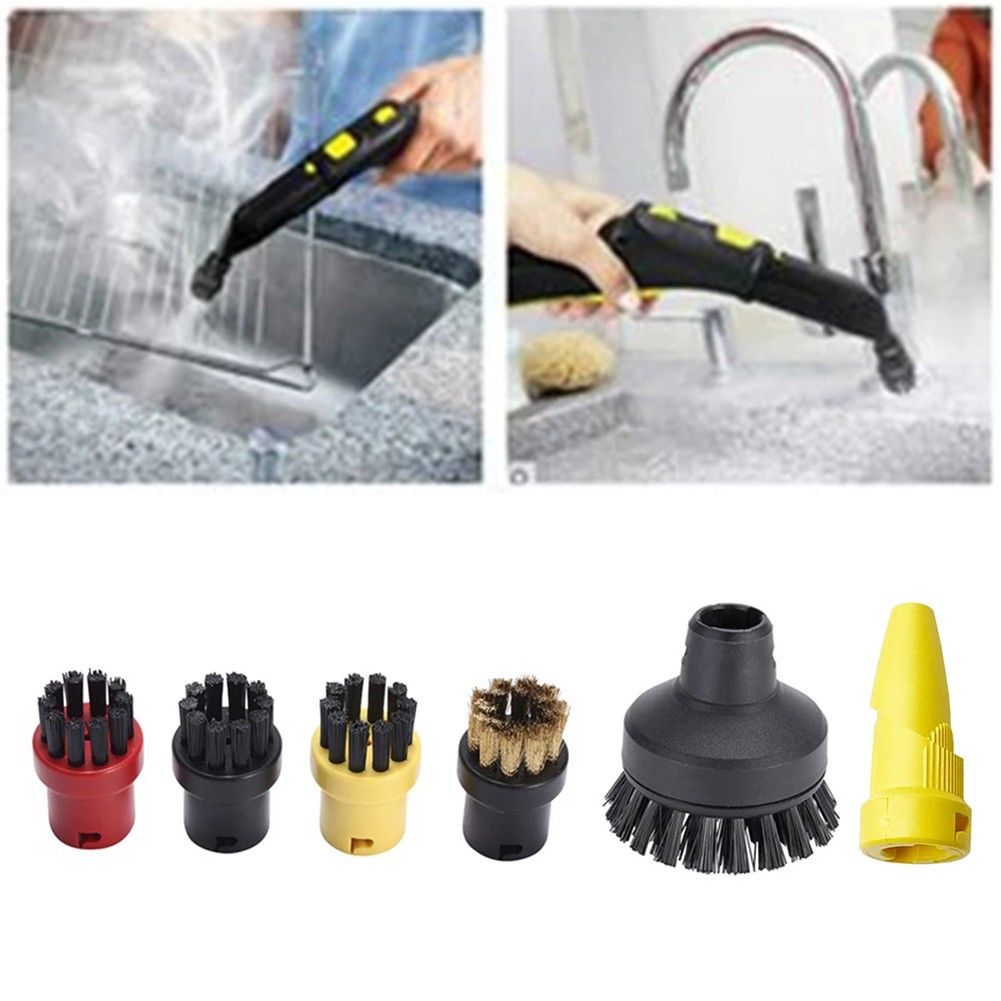 Kit De Nettoyage ? La Vapeur ? Brosse Ronde, Buse Pour Aspir... - 2