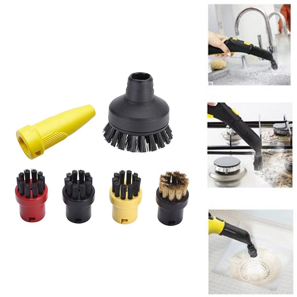 Kit De Nettoyage ? La Vapeur ? Brosse Ronde, Buse Pour Aspir... - 3