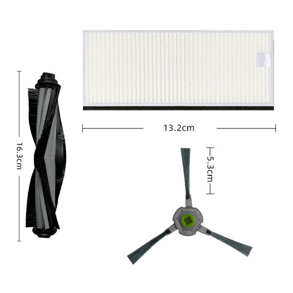 Filtre Robot Ecovacs Deebot Buddy Pack U2, Brosse Principale... - 3