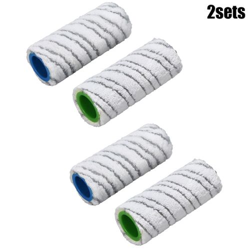 Jeu De Rouleaux En Pierre Pour Nettoyeur De Sol Dur Karcher Fc 7, 150X60Mm, 4 Pi¿¿ces De Rechange 9109-May11954