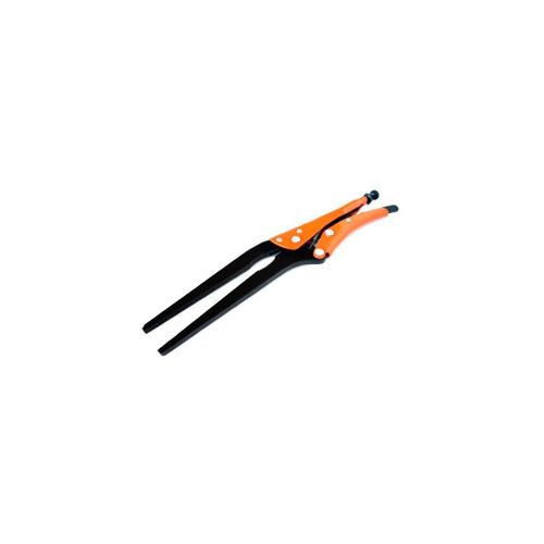 Pince grip étau 127F-06 à becs fins extra long L. 176 mm - 53061 - Piher