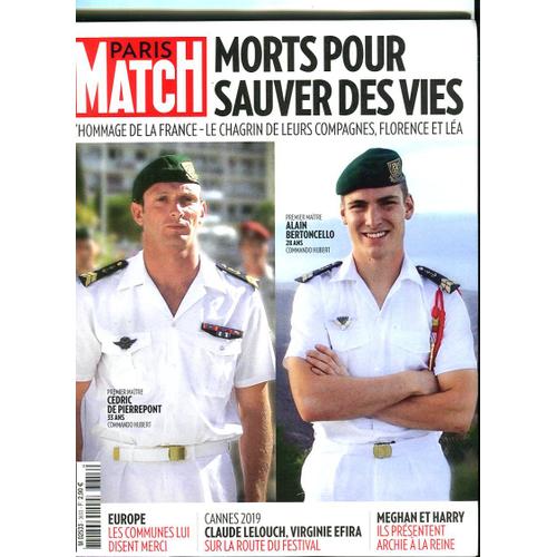 Paris Match - N°3653 : Morts Pour Sauver Des Vies