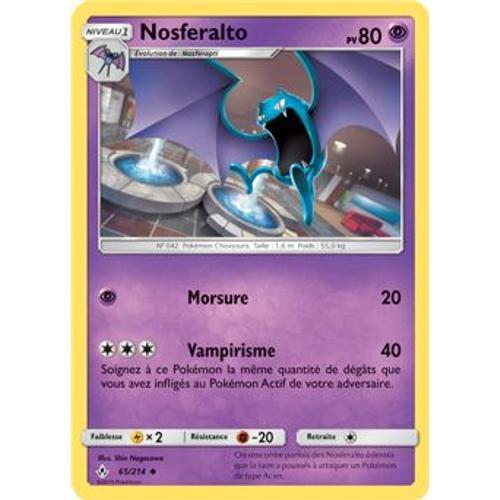 Carte Pokémon - Nosferalto - 65/214 - Alliance Infaillible