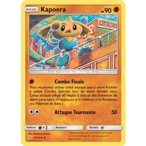 Carte Pokémon - Kapoera - 101/214 - Alliance Infaillible