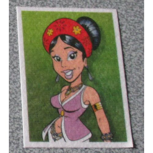 60 Ans D'aventures Astérix - Carrefour Panini Family 2019 - Image Tissu N°94