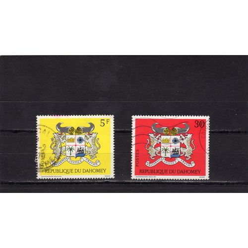 Timbres-Poste Du Dahomey (Armoiries)