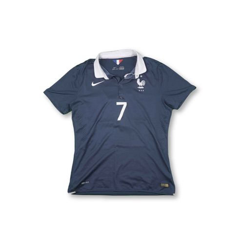 Maillot De Foot Retro Equipe De France N°7 Ribery 2014-2015