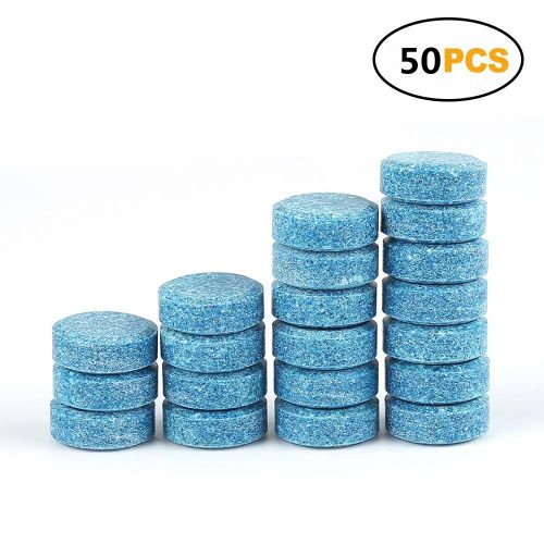 Lave-Glace, Nettoyant Pare-Brise Voiture Auto - Vitres Et Carreaux- Solutions D'eau Détergent - Pack De 50 Equivalent À 200 Litres