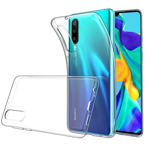 Coque Silicone Pour Huawei P30 6.1" Gel Ultraslim Et Ajustement Parfait - Transparent