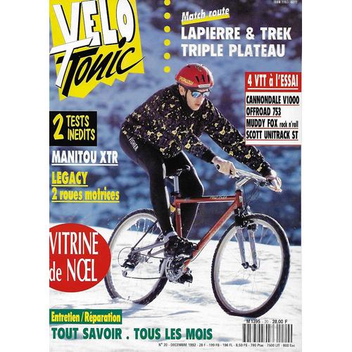 Vélo Tonic N° 20 Décembre 1992