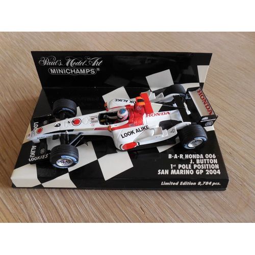 Bar Honda F1 Jenson Button 1/43 Formula One - San Marino 2004-Minichamps