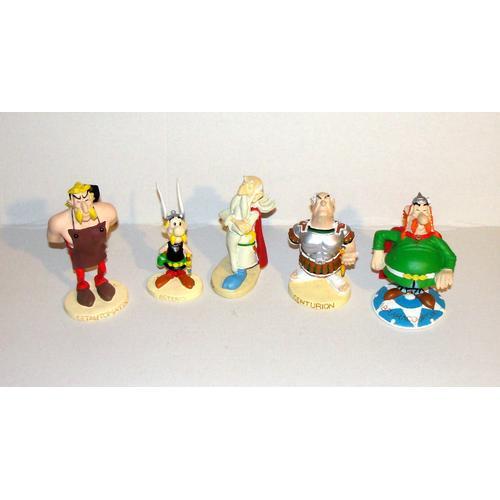 Asterix Et Obelix Lot De 5 Figurines En Resine Plastoy