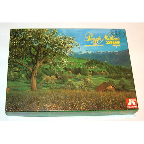 Puzzle Nathan 3000 Morceaux Paysage Des Alpes 1970