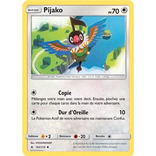 Carte Pokémon - Pijako - 162/214 - Alliance Infaillible