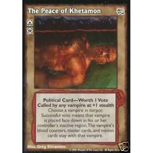 Vampire The Eternal Struggle - The Peace Of Khetamon - Vo