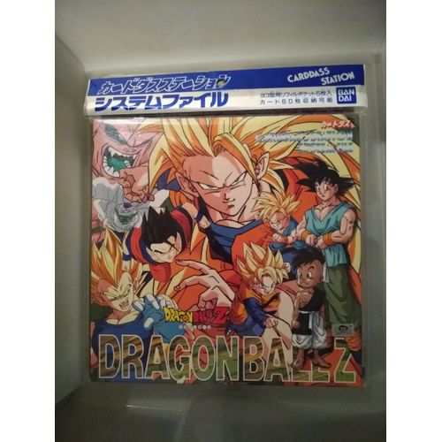 Dragon Ball Z Carddass Station Classeur Officiel Power Level Dp 1995