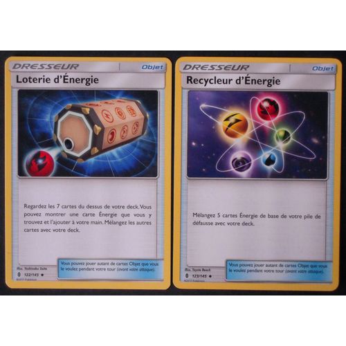 Gardiens Ascendants - Loterie D' Energie (122) + Recycleur D' Energie (123/145)