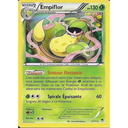 Pokemon - Empiflor - 3/111 - Rare Holographique