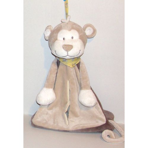 Singe Bono Tous Doux Doudou Peluche Noukies Range Pyjama 46cm